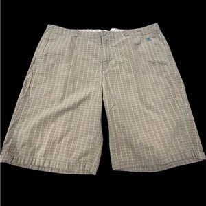 Men's‎ Penguin Tan Checkered Shorts 38